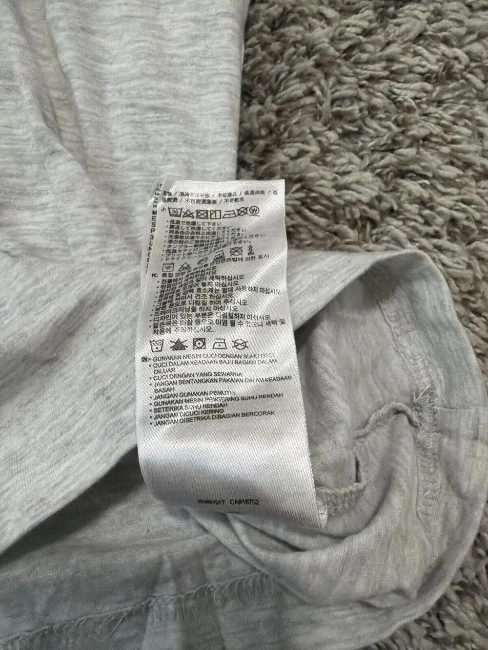 Converse Boys T-Shirt Gray XL